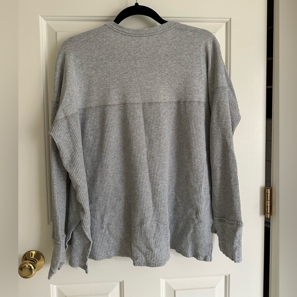 aerie waffle knit Henley, medium - Picture 2 of 4